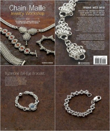 Обложка к Изготовление украшений из цепей