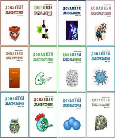Обложка к Подшивка журнала - Домашняя лаборатория за 2020 год