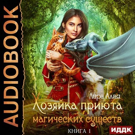 Обложка к Алая Лира. Хозяйка приюта магических существ. Книга 1 (2021) Аудиокнига